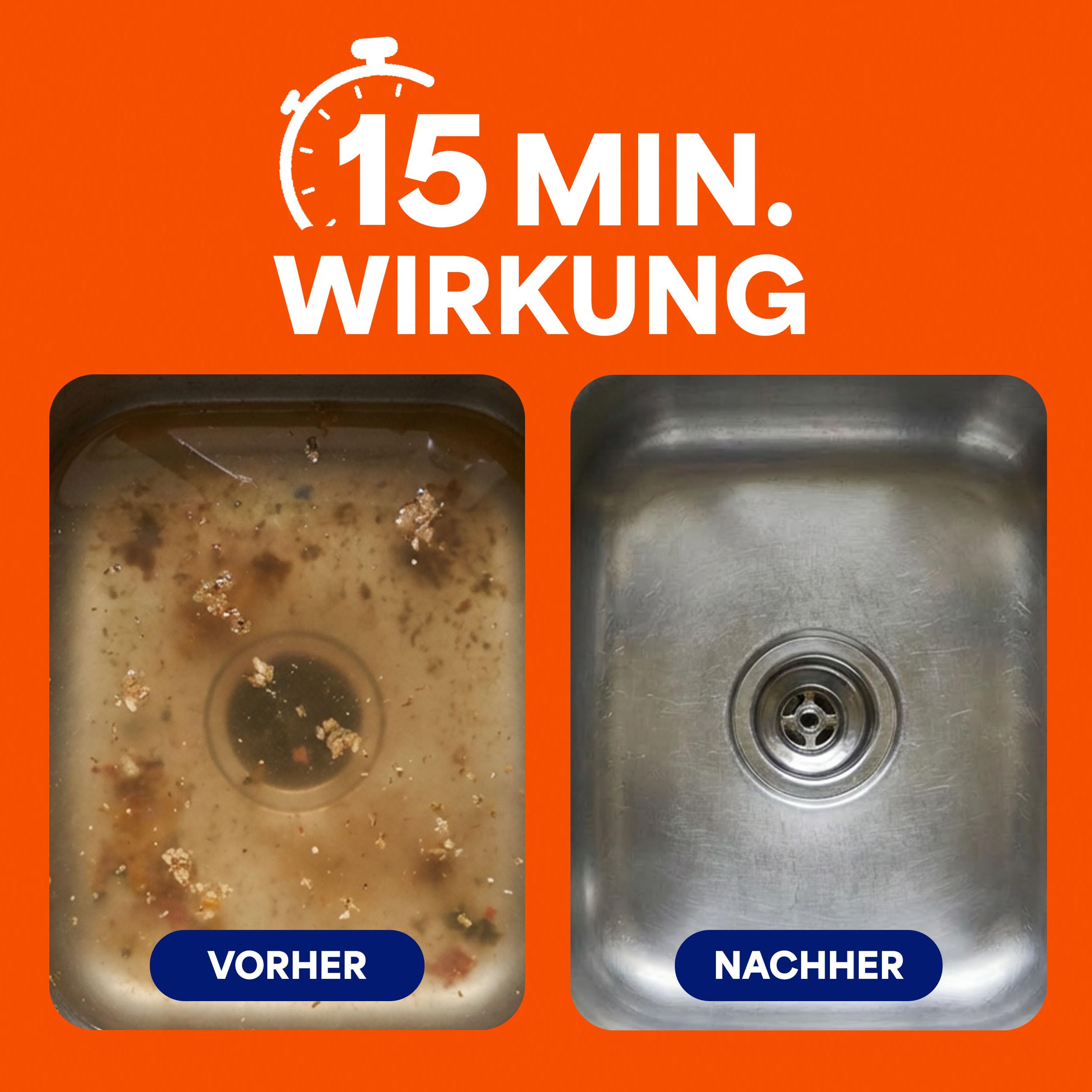 Drano Küchen-Gel, Abflussreiniger, Rohrreiniger für die Küche, 1000 ml 2