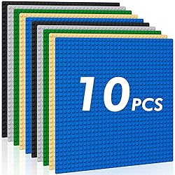Pokiiulk Classic Baseplates Building Plates-Pack of