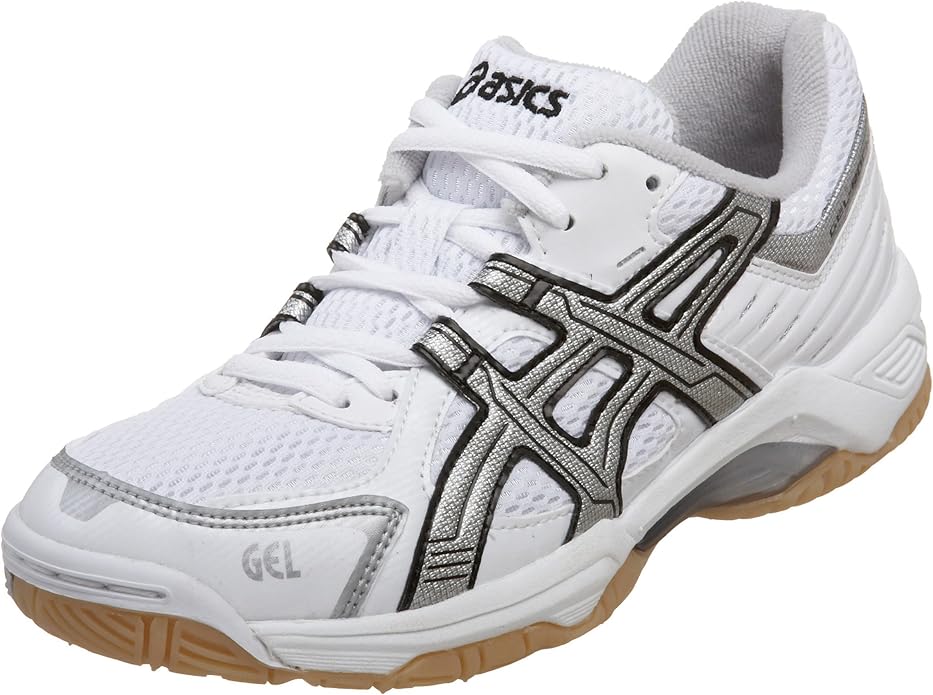 ASICS GelRocket Womens White Mesh Volleyball &amp; Court