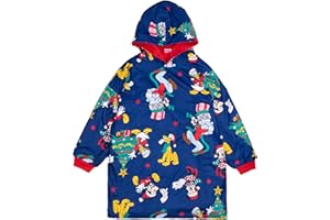 Disney Boys Hooded Long Sleeve Top, Comfortable Pajamas, Soft & Cute for Kids