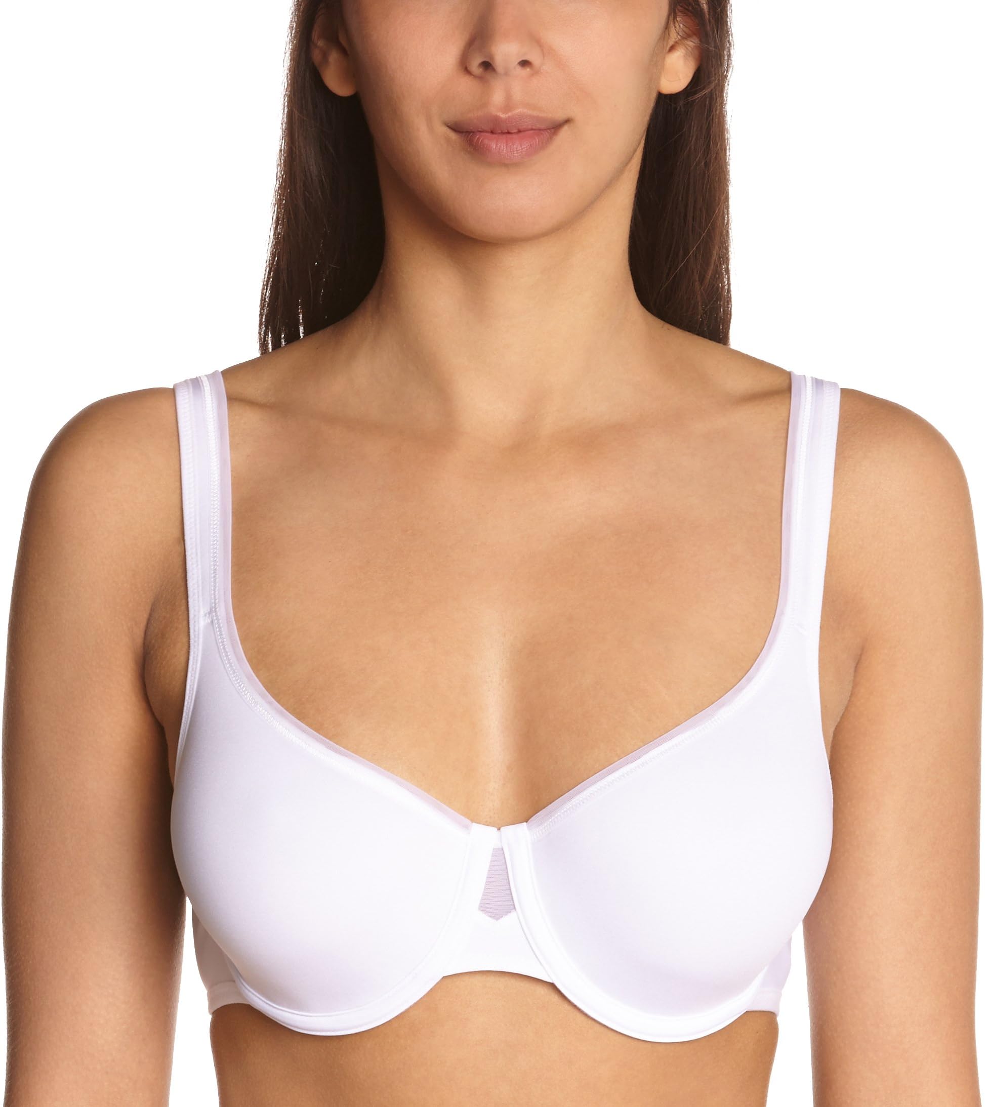 Playtex Women's Absolu Rounded Comfort Classic Bra Plain or unicolor Push Up Bra