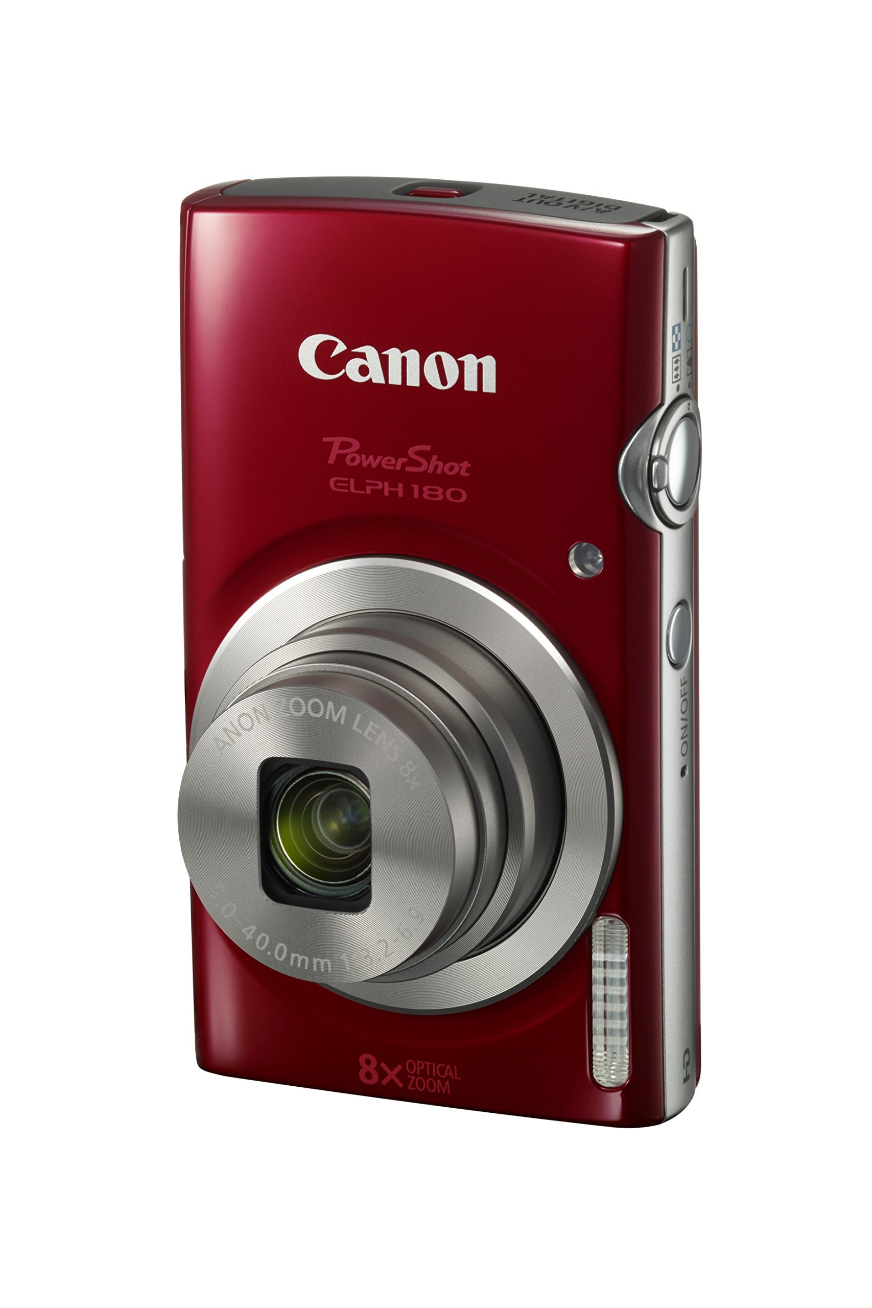 Canon PowerShot ELPH 180 Digital Camera w/Image Stabilization and