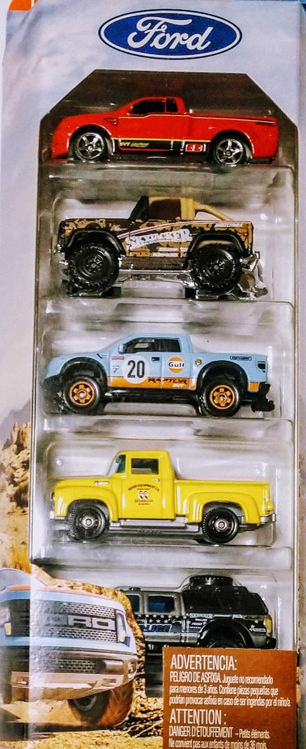 Matchbox 2019 Ford Truck Series 5 Pack 