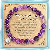 Nogcig Breast Cancer Bracelets for Women Men,Breast Cancer Gifts for Woman,Adjustable Stretch Breast Cancer Awareness Bracelets