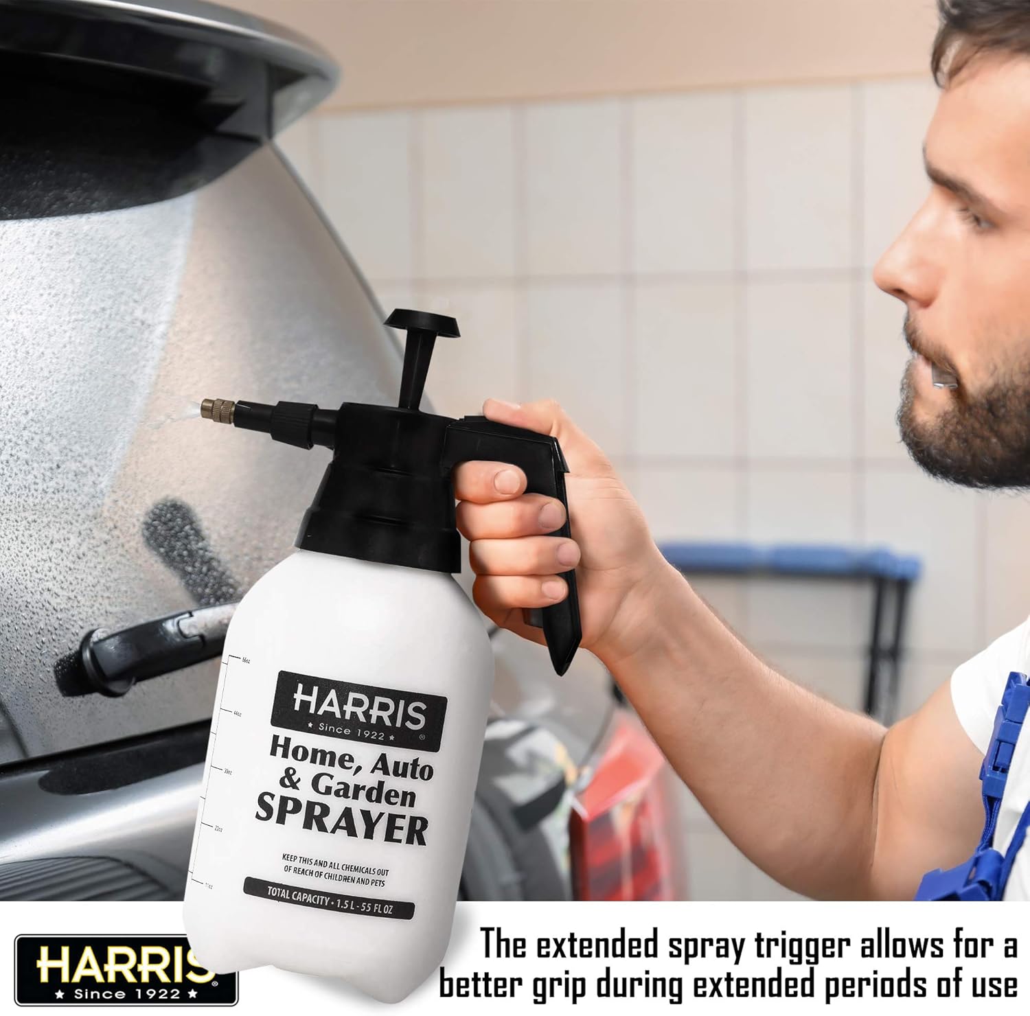HARRIS Pump Sprayer for Home, Garden and Auto, 1.5L : Garden & Outdoor