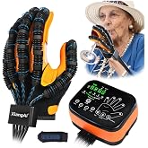 XiangAi Rehabilitation Robot Gloves for Hemiplegia Stroke Hand Recovery | Robotic Glove Device for Strokes Finger Rehab, Hand Exercisers Therapy Equipment for Adults, 4 Training Modes, Rechargeable