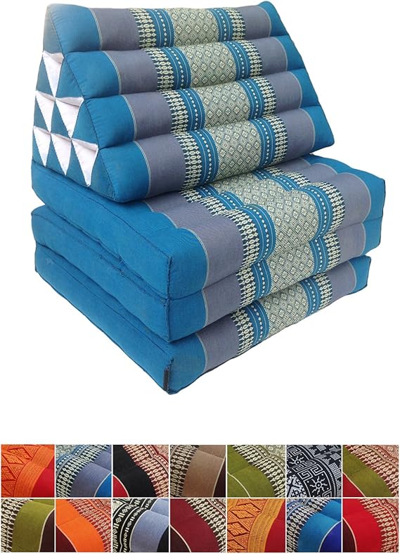 Collumino® Traditional Thai Kapok 3 Fold Meditation Mattress with