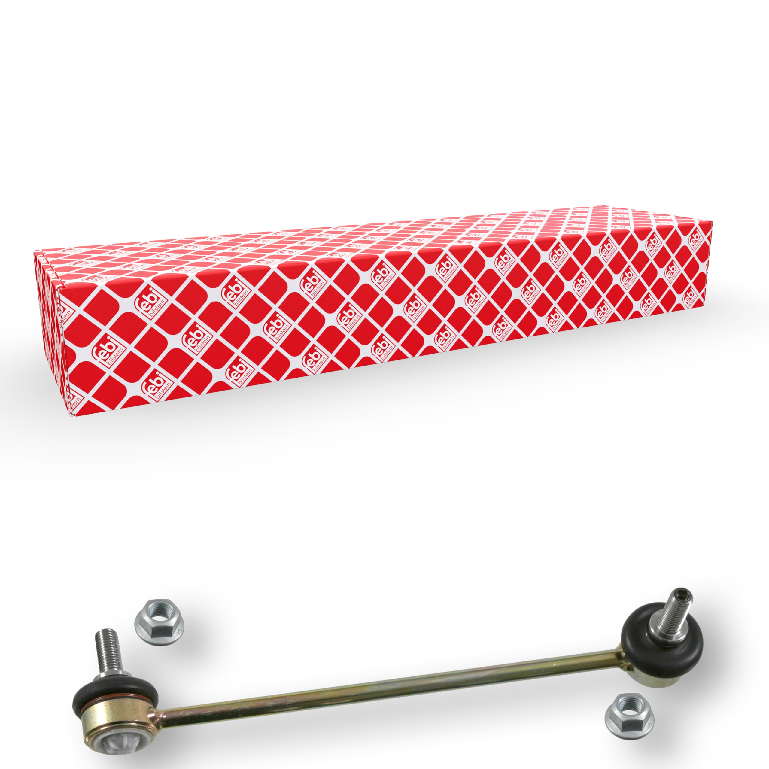 febi bilstein 19685 Stabiliser Link with lock nuts, pack of one