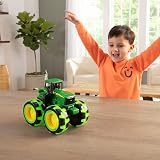 Tomy John Deere Monster Treads Lightning Wheels Tractor Toy view 3