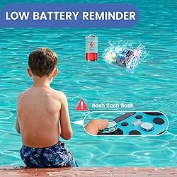 Tecnock Amphibious Remote Control Car Boat, 4WD