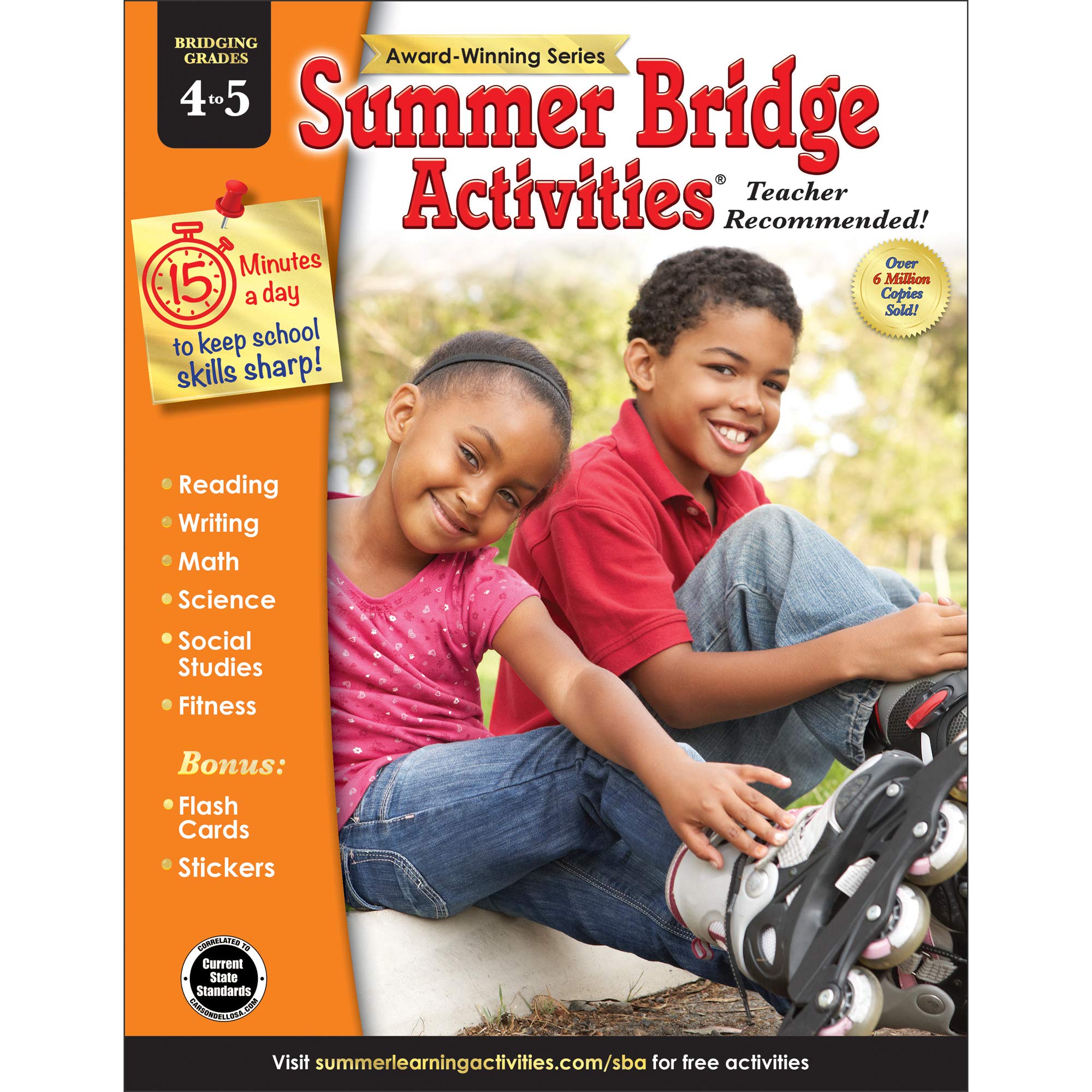 Summer Bridge Activities Grades 4 5 Workbook For Summer - 