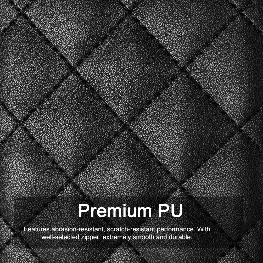 VBIGER Portefeuille Femme Sac Téléphone Portable Femme Sac Bandoulière Porte-Carte Petit Sacs à Main (noir2)