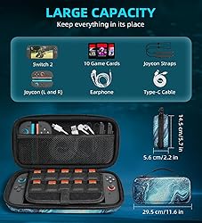 TiMOVO Carrying Case Compatible with Nintendo