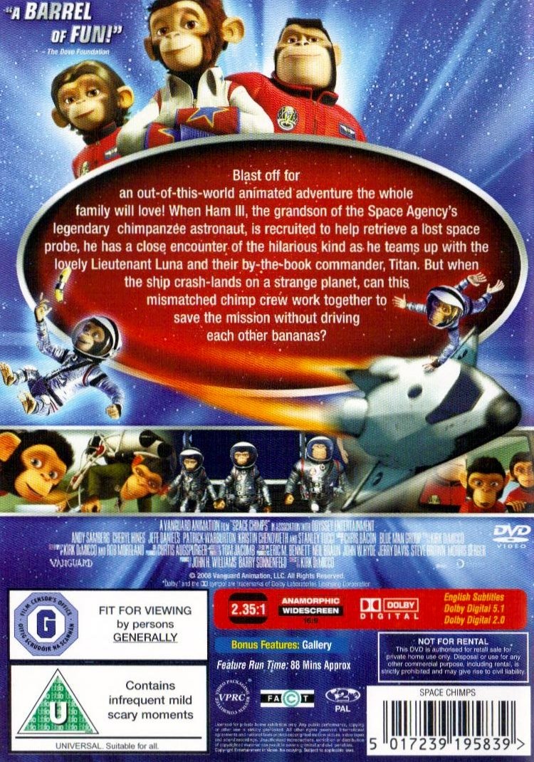 Space Chimps [DVD]