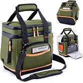 Double-Layer Carrying Case for Jackery Explorer 300/240/160 Power Station | Portable power station storage bag with molded hard bottom, side ventilation,pockets for Jackery accessories,outdoor travel