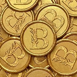25Pcs Gold Wax Seal Stickers Handmade Vintage