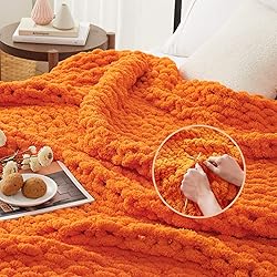 L'AGRATY Chunky Knit Blanket