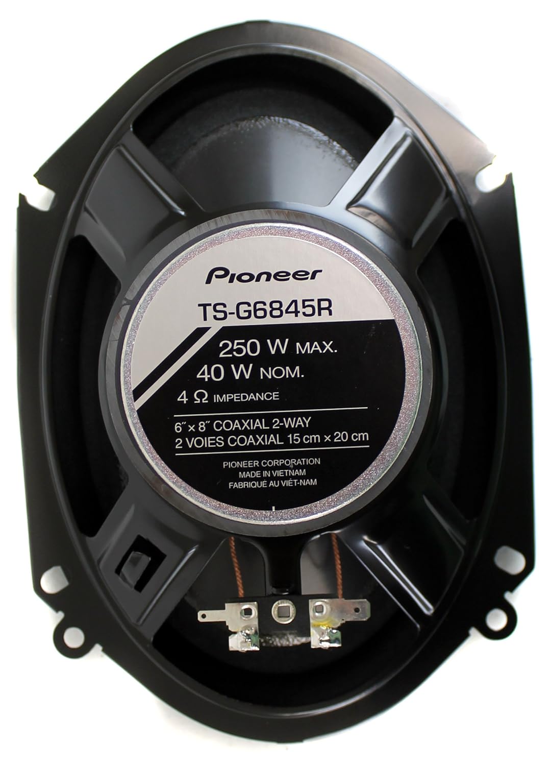 Amazon.com: 2 Pioneer 5x7 6x8 Inch 250 Watt G Series Coaxial Car Speakers  Pair | TS-G6845R: Cell Phones & Accessories