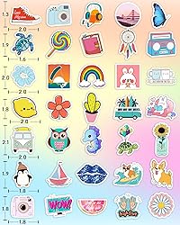 300 Pcs Stickers for Kids, Cute Water Bottle Vinyl