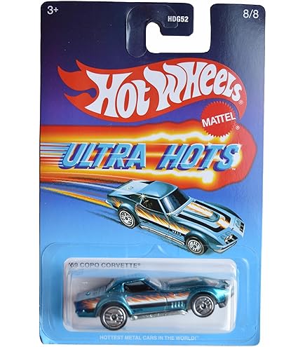 Hot Wheels 2022 - '69 Copo Corvette - Blue - Retro Racers 6