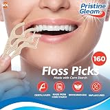 SOL 160pk Corn Starch Floss Picks Harps & Flossers for Daily Oral Hygiene view 3