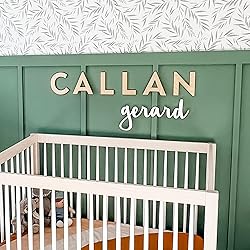 Custom Wood Name Sign for Nursery or Kids