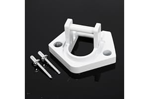 NAYCIIY RV Awning Bottom Bracket Foot for Dometic Rounded Hardware for Sunchaser II RV Rounded Hardware Replacement Part (Right or Left (Bracket-U1)