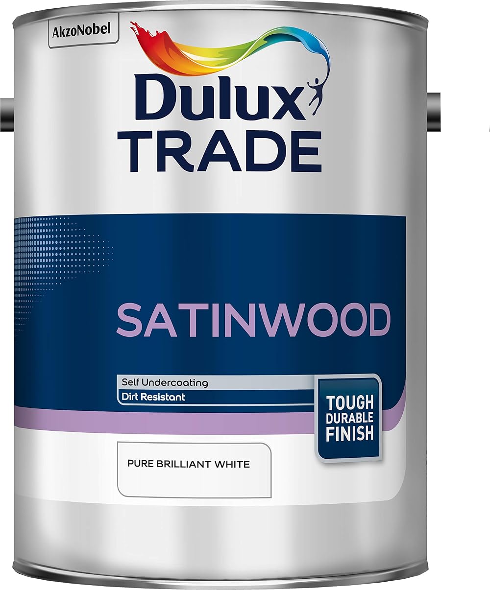 Dulux Trade Satinwood PBW 5L Interior Wood Metal Finish