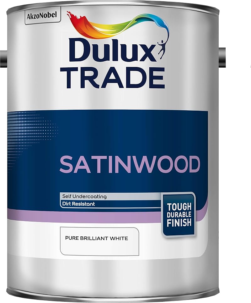 Dulux Trade Satinwood PBW 5L Interior Wood Metal Finish