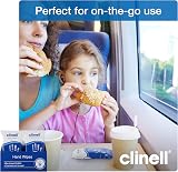 Clinell Antimicrobial Hand Wipes Travel 20x8 Packs Kills 99.99% Bacteria Virus view 4