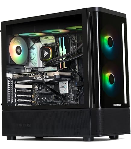 Amazon.com: HELLOLAND Ocean of Stars Gaming PC Desktop -AMD Ryzen
