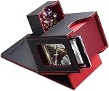 Mage Tech Commander Deck Box MTG Patented Black/Red 100 Double-Sleeved Cards