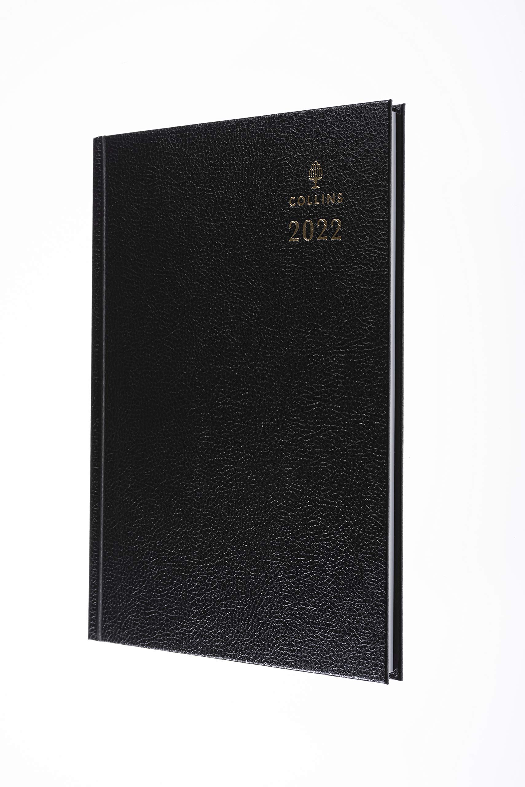 Collins Desk A5 Week to View 2022 Diary - Black