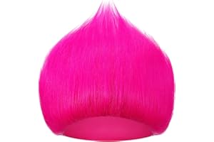 Geyoga Unisex Funny Wig Hairy Costume Funky Hairband Crazy Wig Hair for Halloween Costume Party