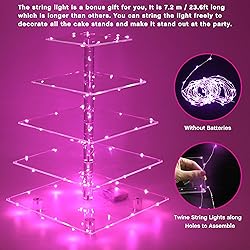 YestBuy Cupcake Stand – 5 Tier Premium Cupcake