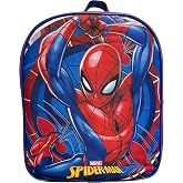 Ruz Spider-Man Toddle Boy 12 Inch Mini Backpack (Red-Blue)