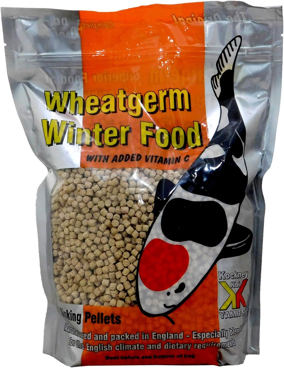 Yamitsu Wheatgerm Sinking Pellets 2kg, 2 kg (Pack of 1)