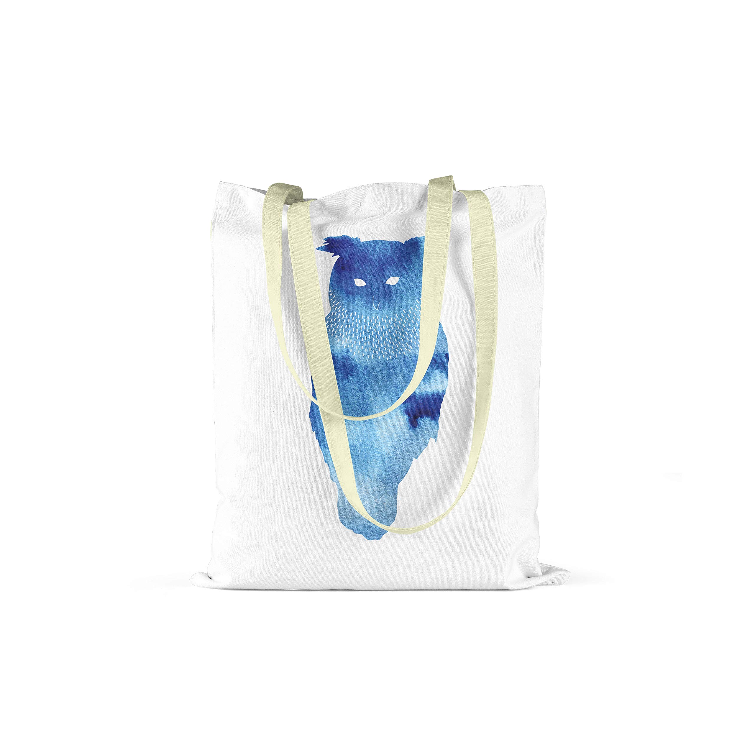Bonamaison Printed Tote Bag, Reusable Grocery Bag, Shopping Bag, Machine Washable, Foldable, Canvas Cloth Bag with Handles, Size: 34x40 Cm