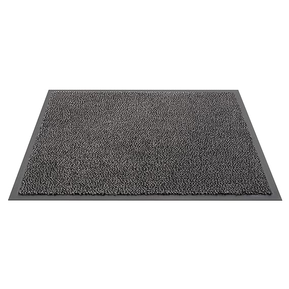 Schmutzfangmatte Anthrazit-Schwarz 90 x 150 cm Fußmatte Türmatte Fußabtreter Schmutzmatte Sauberlaufmatte