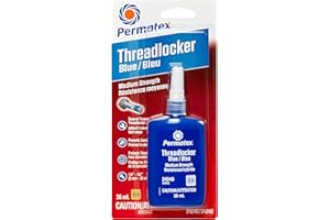 Permatex 24242 Blue Medium Strength 242 Threadlocker, 36mL