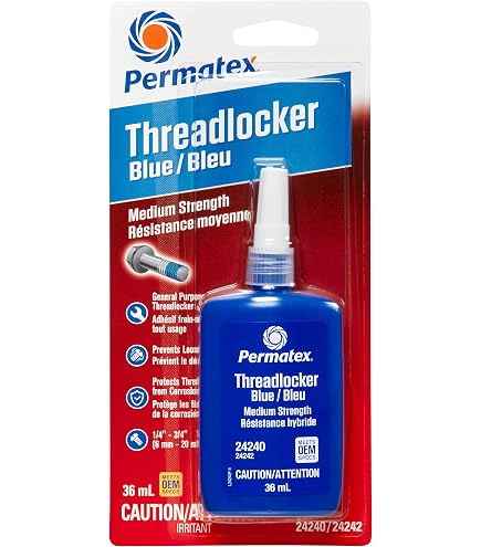 Permatex 25236 Orange High Strength Removable Threadlocker, 36mL