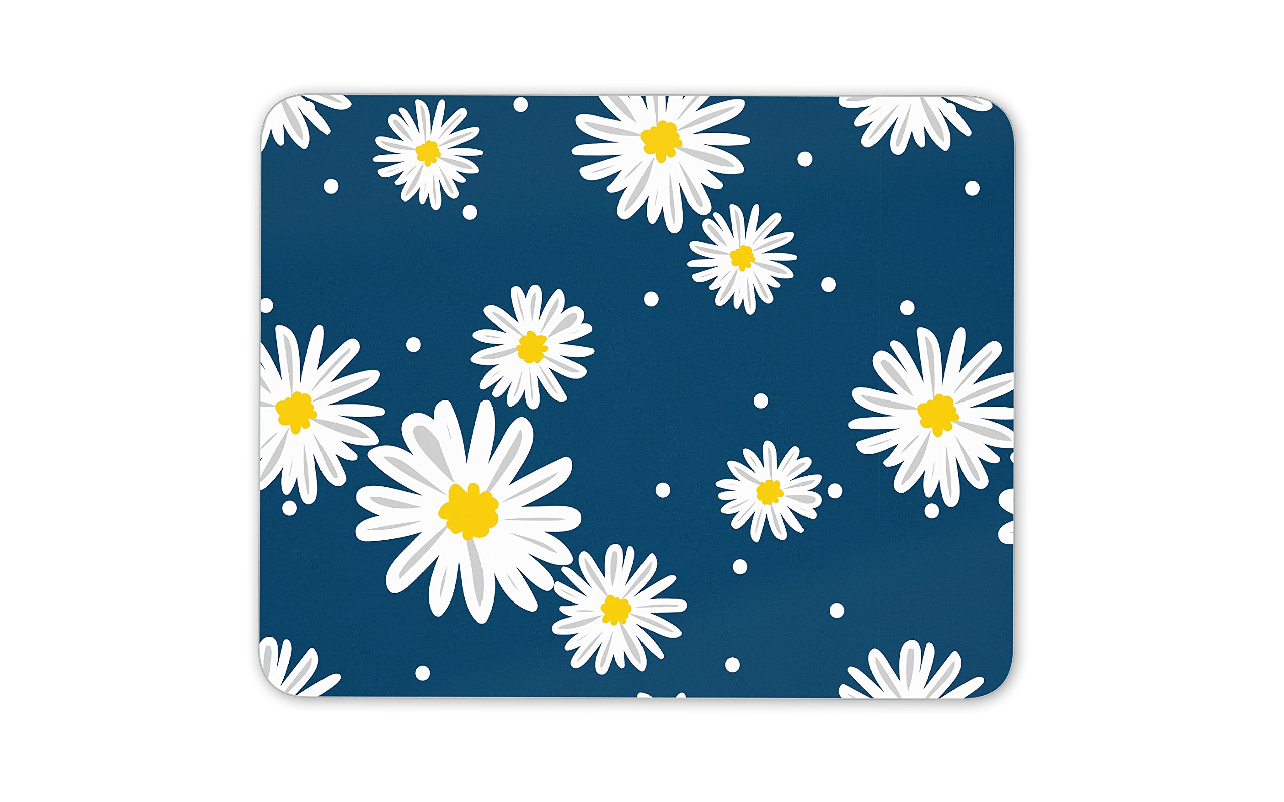 Destination Vinyl Ltd Pretty Daisy Flowers Mouse Mat Pad - Mum Sister Daughter Computer #13172