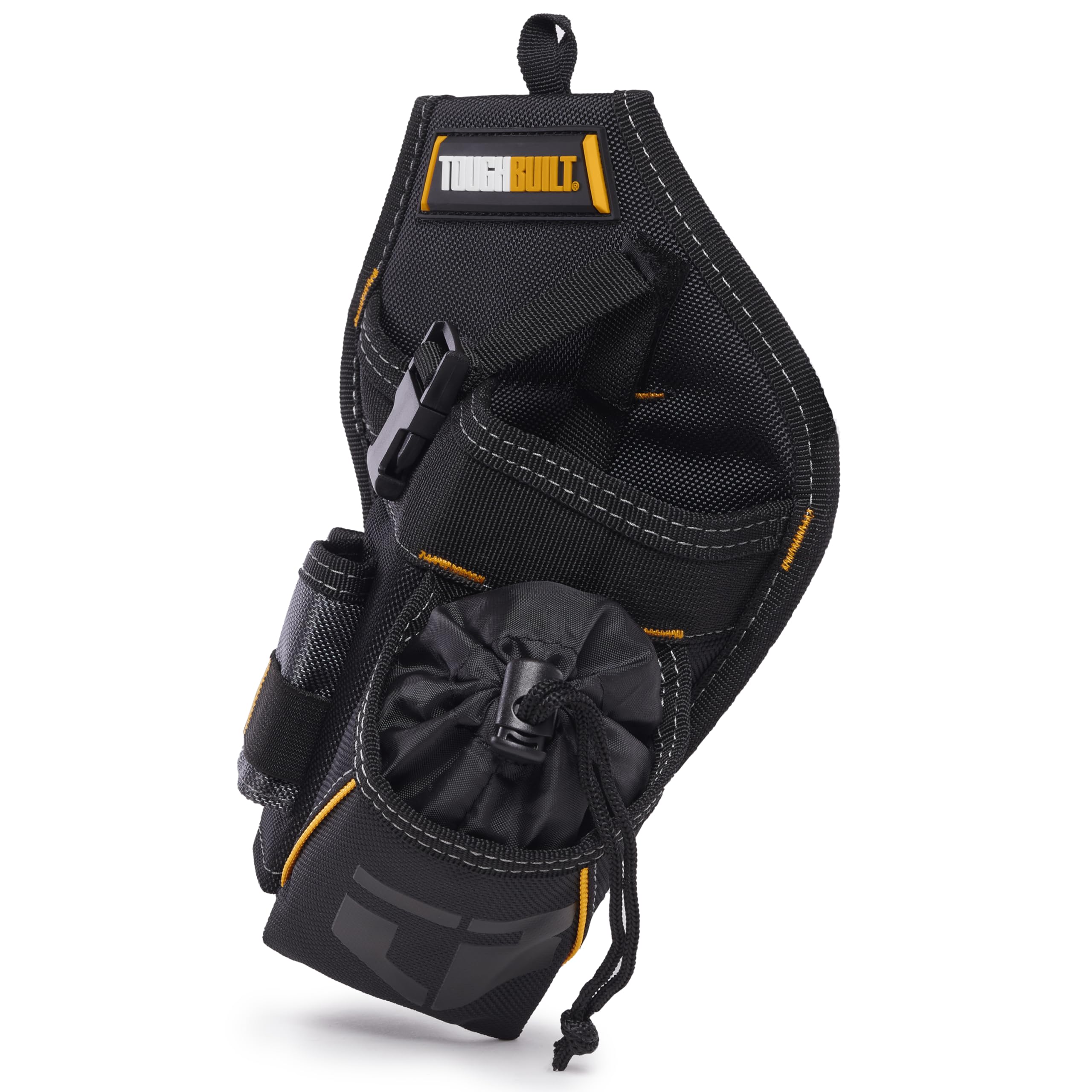 ToughBuilt - Funda para taladro, correa de seguridad ajustable y bolsillos para brocas, TB-220-B