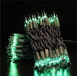 GLOWNOVA Green Wire,Green,Incandescent Bulb 100