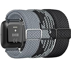 Tobfit Elastic Bands Compatible with Fitbit Versa 2