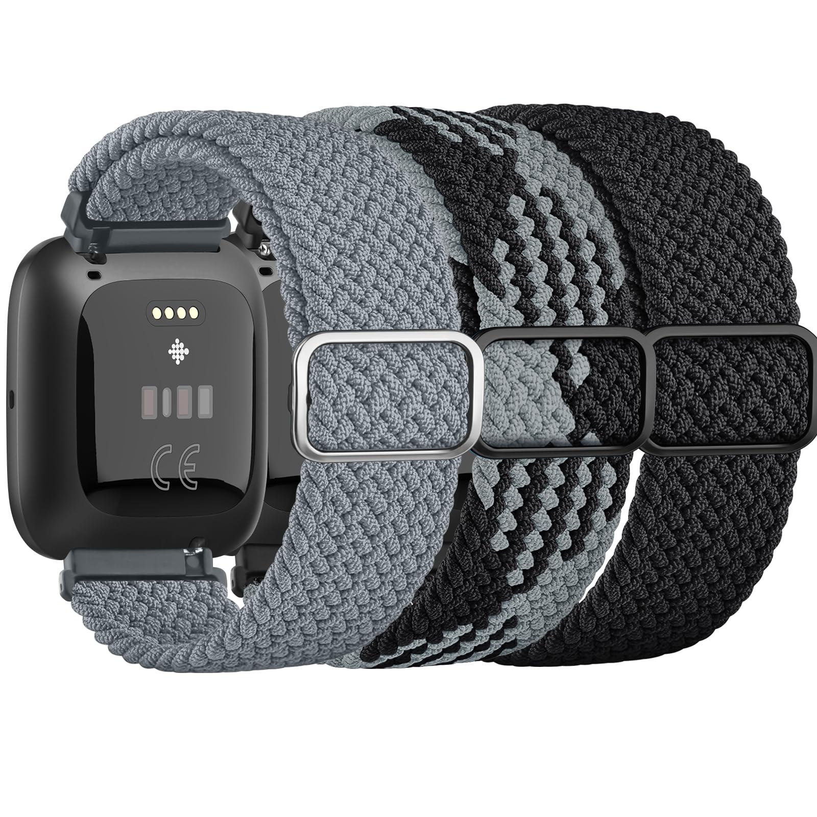 Tobfit Elastic Bands Compatible with Fitbit Versa 2