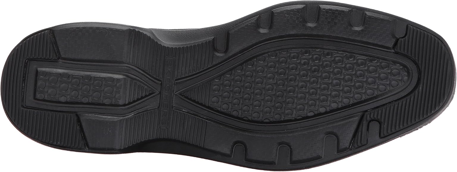 skechers relaxed fit dolen men's oxford shoes