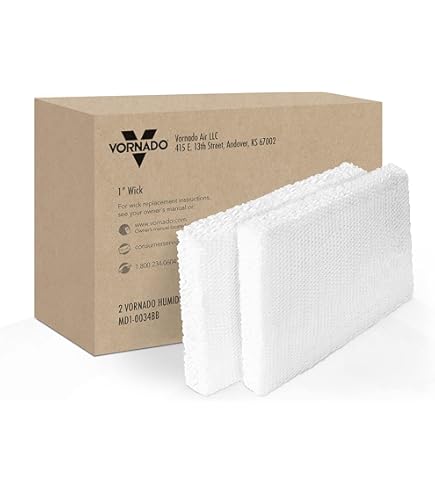Vornado 加湿器用フィルター2枚入り MD1-0002 6個セット Amazon.com - Vornado MD1-0002 Replacement Humidifier Wick (2