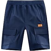 APTRO Men's Shorts Casual 9" Elastic Waist Drawstring Lounge Stretch Shorts with Zipper Pockets for Everyday Wear