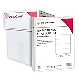 DocuGard Perforated Paper for Deposit